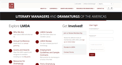 Desktop Screenshot of lmda.org