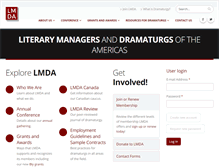 Tablet Screenshot of lmda.org